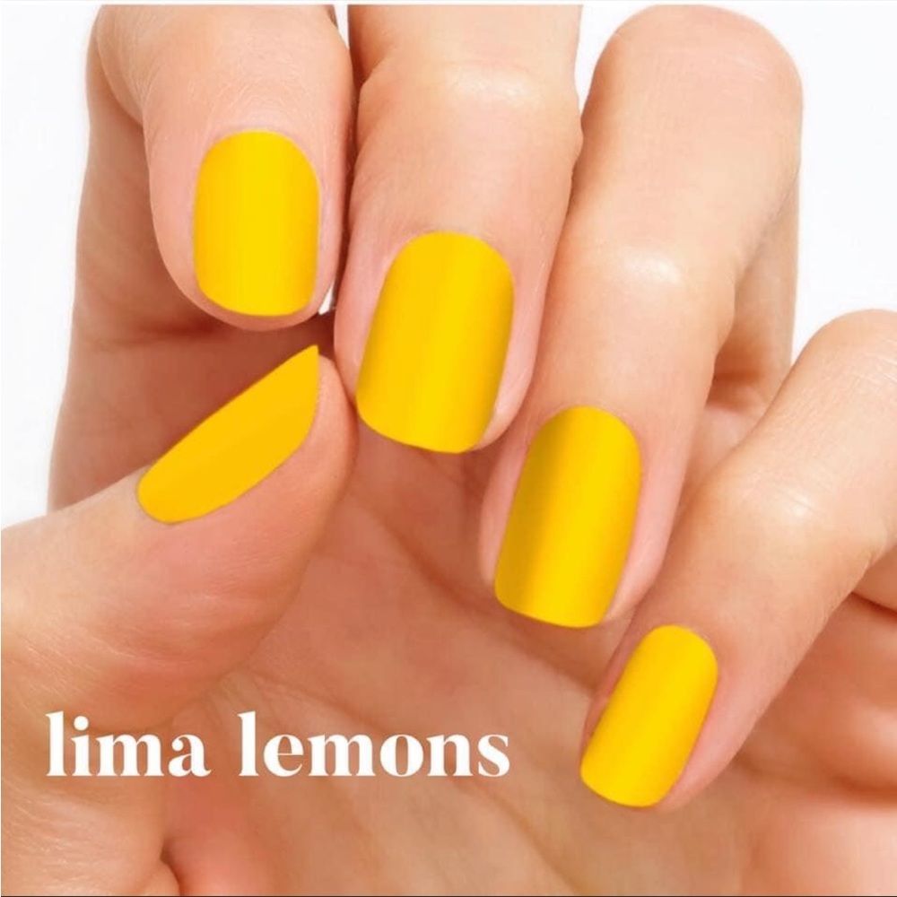 *Retired* Color Street: Lima Lemons (Yemen Lemons) | Yellow Neon Summer Sunny - Picture 7 of 7